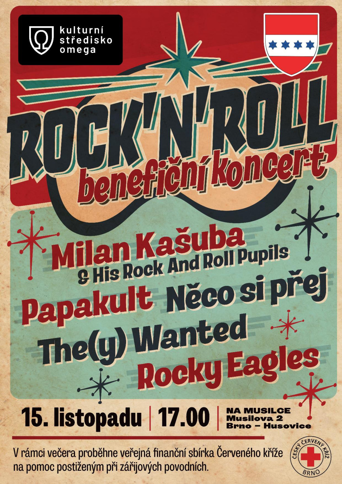 ROCK´N´ROLL BENEFIČNÍ KONCERT