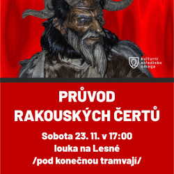 Průvod rakouských čertů